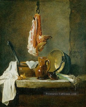  chardin - Boeuf nature morte Jean Baptiste Simeon Chardin